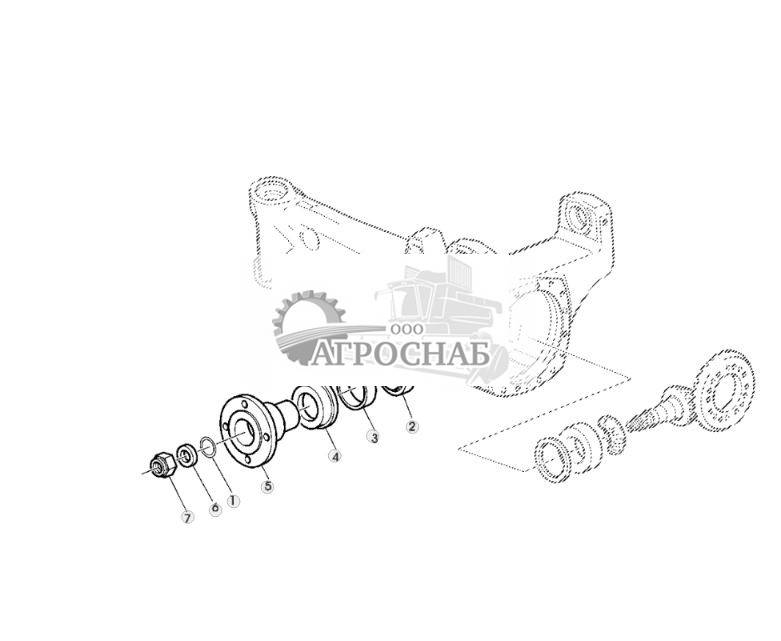 ФЛАНЕЦ ПРИВОДА, МОСТ MFWD (745) - ST209151 169.jpg